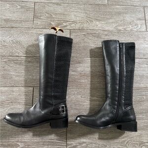 Lunar Leather Knee-High Boots